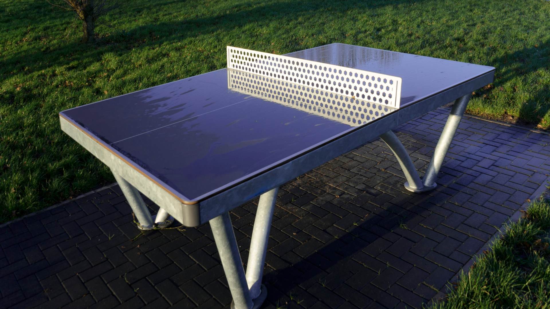 Une table de ping-pong outdoor