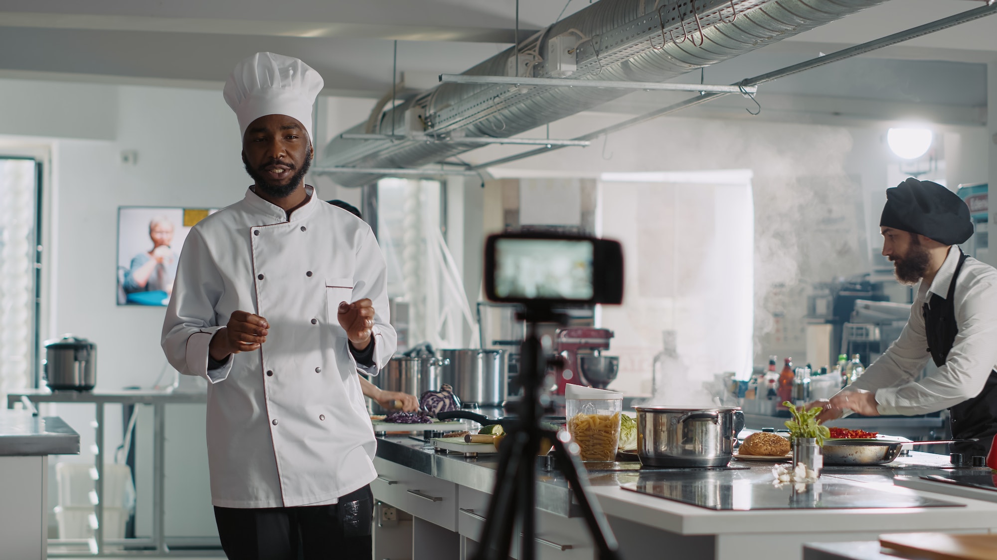 cuisine filmé tuto